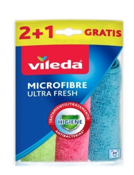 Vileda Mikrofasertuch Ultra Fresh 2 + 1