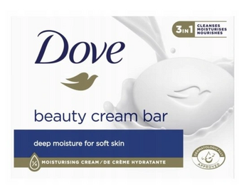 Dove Soap Beauty Cream Original/White Mydło w kostce 90 g