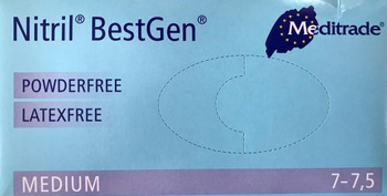 Wella, rękawiczki jednorazowe, czarne-Rozmiar M-100 sztuk