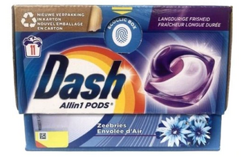 Dash All in 1 Capsule de spălare Sea Breeze 11 buc.