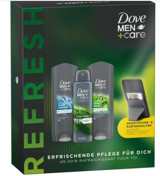 Dove Zestaw upominkowy 3 częściowy  "Refresh" dla mężczyzn