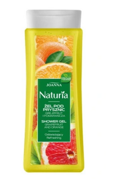 Joanna Naturia Gel de duș cu grepfrut și portocale 300 ml