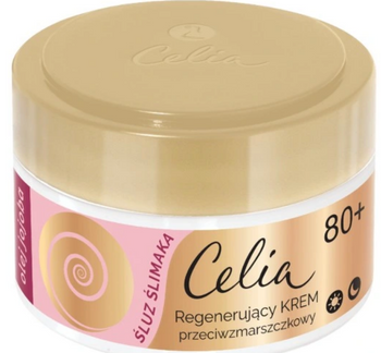 Celia Śluz Ślimaka Przeciwzmarszczkowy Krem Do Twarzy Regenerujący 80+ 50 ml
