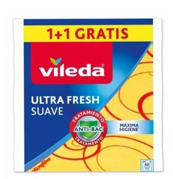 Vileda Ultra Fresh dishwashing cloth with silver ions 2 pcs