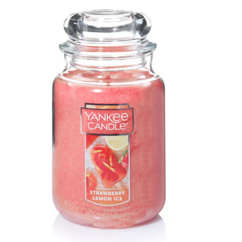 Yankee Candle Borcan mare Strawberry Lemon Ice 623g