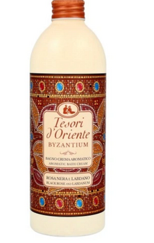 Tesori d'Oriente Byzantium Black Rose &amp; Labdanum Loțiune de baie 500 ml