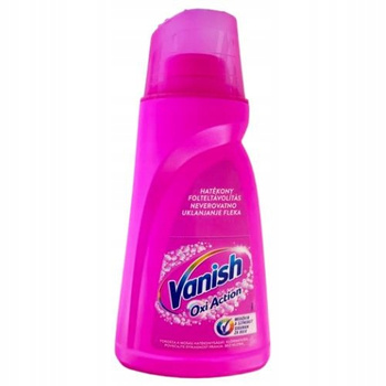 Vanish Oxi Action Pink liquid stain remover 1000 ml