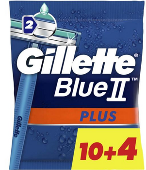 Gillette Blau II Plus 10+4
