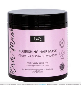 Maschera per capelli alla peonia Laq Kocica 250ml
