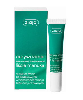 Ziaja Manuka hinterlässt Akne-Läsionen-Reduzierer, 15 ml