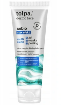 TOŁPA Dermo Face Sebio Gel Peeling Mask 100 ml