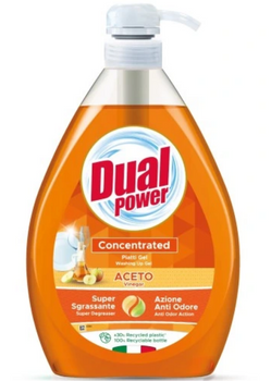 Dual Power Lichid de spălat vase Oțet de cidru de mere 1 L
