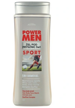 Joanna Power Men 5-in-1 SPORT DeoPlex shower gel 300 ml