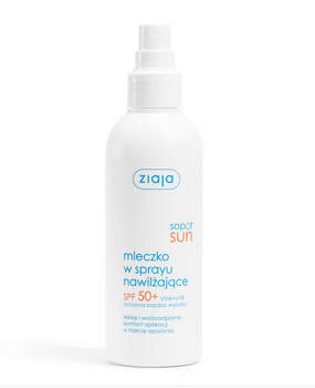 Ziaja Sopot Sun Feuchtigkeitsspray Milch SPF 50+ UVA + UVB sehr hoher Schutz 170ml