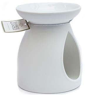 Caminetto liscio Yankee Candle tonalità pastello bianco