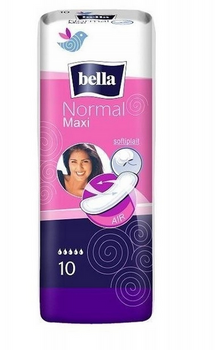 Bella Normal Maxi Sanitary towels without wings 10 pcs