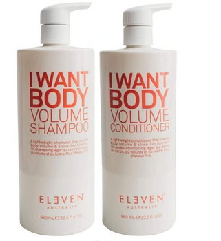 Eleven Australia I Want Body Volume zestaw 2x 960ml
