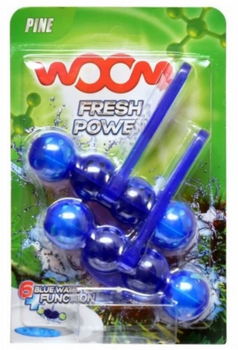 Woom Kostka barwiąca do WC Pine 2 szt