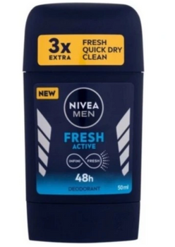 Nivea Men Fresh Active Antiperspirant stick for men 50 ml