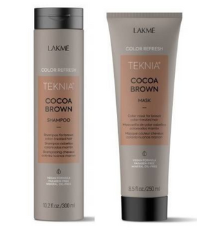 Lakme Teknia Refresh Kakaobraun Kit 300 ml +250 ml