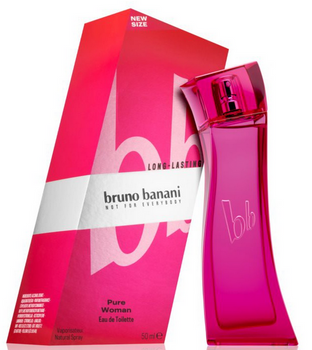 Bruno Banani Pure Woman Eau de Toilette for Women 50 ml