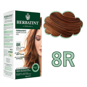 Vopsea Herbatint 8R Blond Cupru deschis 150 ml