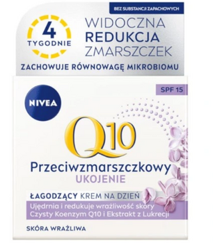 Nivea Q10 SPF15 Cremă de față 50 ml Antirid