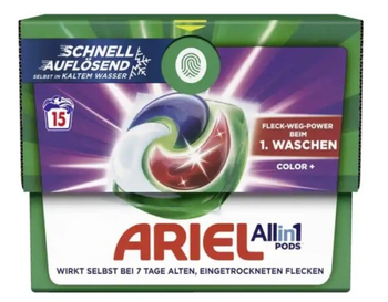 Ariel ALL IN 1 Kapsułki do prania Color 15 szt