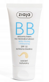 Ziaja BB Krem odcień naturalny do skóry tłustej 50 ml