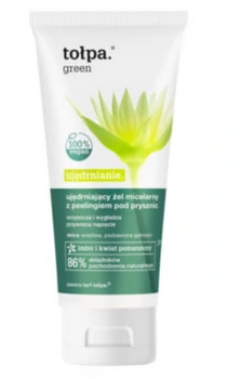 Gel de duș micelar Tolpa Green cu scrub 200 ml