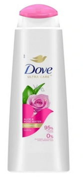 Dove Aloe &amp; Rose Water Sampon îngrijire a părului 400 ml
