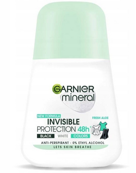 Garnier Mineral Invisible Protection Fresh Aloe Roll-On Antiperspirant 50 ml