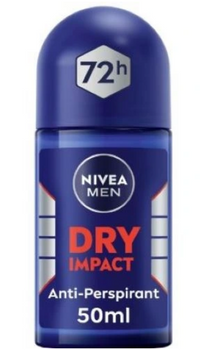Nivea Men Dry Impact Antiperspirant in a 50 ml roll-on