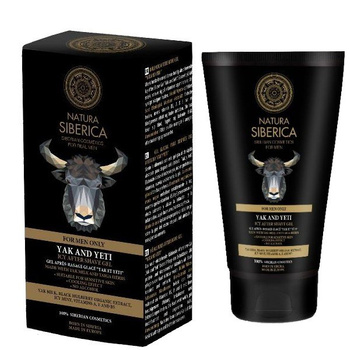 Natura Siberica Men Cooling Aftershave Gel 150ml YAK&amp;YETI