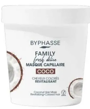 Byphasse Family Fresh Delice Mask for colored hair Coconut 250 ml