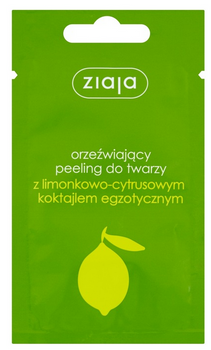 Ziaja Peeling do twarzy limonkowo-cytrusowy 7 ml