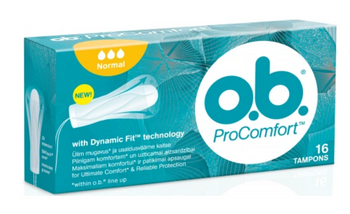 O.B. Pro Comfort Normal Tampons 16 pcs