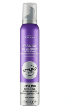 Joanna Styling Effect spumă de păr foarte puternică 150 ml