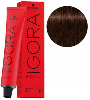 Schwarzkopf Farba Igora Royal 60ml 3-68 C.BRĄZ CZEKOLADA CZERWIEŃ