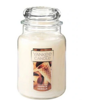 Yankee Candle Großes Glas Französische Vanille 623g