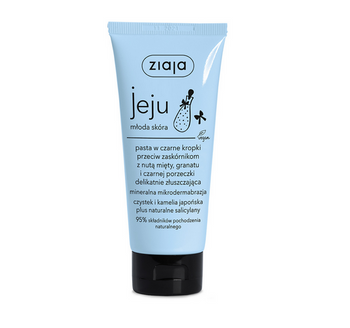 Ziaja Paste with black dots against blackheads with a hint of mint, pomegranate and blackcurrant 75ml