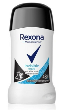 Rexona Women Invisible Aqua Antitranspirant Stick für Frauen 40 ml