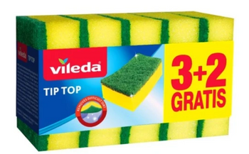 Vileda Schwamm Geschirrspüler TIP TOP 3+2