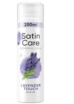 Gillette Satin Care Normal Skin Lavender Touch Shaving Gel 200 ml