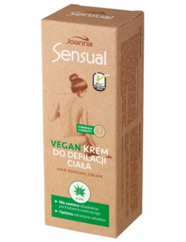 Joanna Sensual VEGE cremă de depilare corporală 100 g