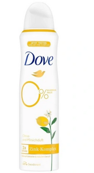 Dove Woman Deodorant spray with citrus and peach fragrance 150 ml