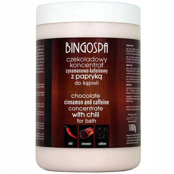BingoSpa Schokoladen-Zimt-Koffein-Konzentrat mit Pfeffer zum Baden 1000 ml