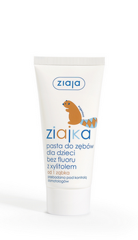 Ziajka Dentifricio per bambini senza fluoro con xilitolo 50 ml