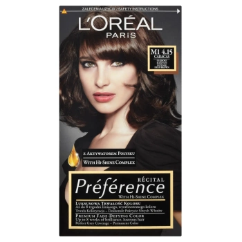 L'Oreal Paris Recital Hair dye Deep Chestnut M1 4.15 Caracas