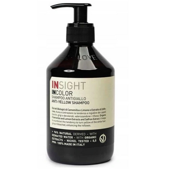 Insight Incolor Anti-Yellow Shampoo 400ml